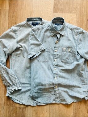 Pair of Polo Ralph Lauren Mens Chambray Shirts